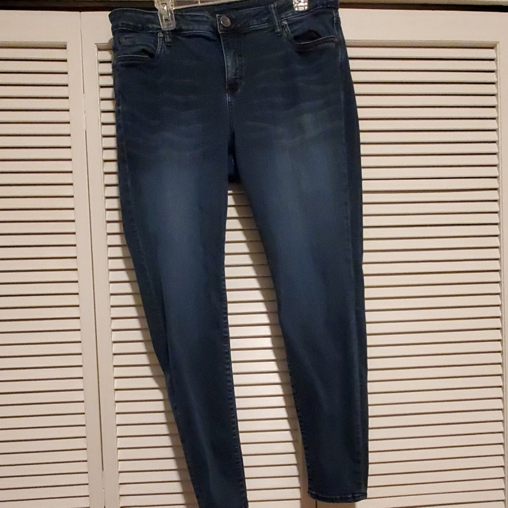 High rise jeans